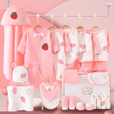 0-6 Months Baby Girl Cotton Clothes Set Cartoon Infant Boy Clothing Suits 24 22 21 Pcs/set Newborn Baby Clothes