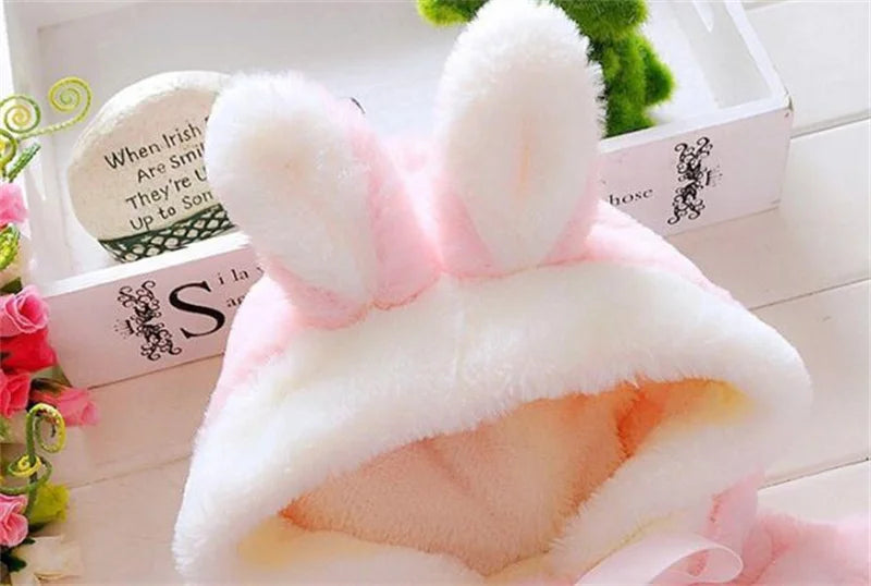 Baby girl clothes 0-3Y winter coat thick warm wool fur coat girl wool sweater coat pearl princess coat Kids Cute Coat Clothes