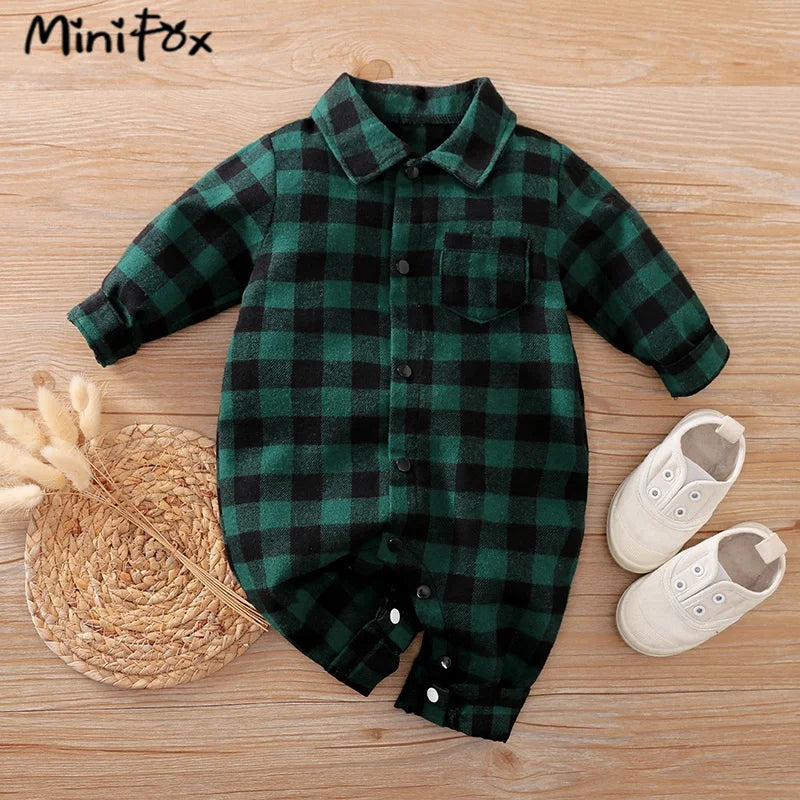 Low Pirce Cheap Clothes Baby Christmas Rompers Red Necktie Gingerbread Jumpsuit For Newborns My First New Year Costume 2026