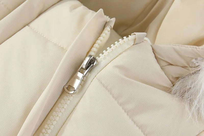 AYNIGIELL 2025 Winter New Jumpsuit with Thickened Warm Hooded Jumpsuit and Built-in Fleece for Baby Girl and Baby Boy Clothing