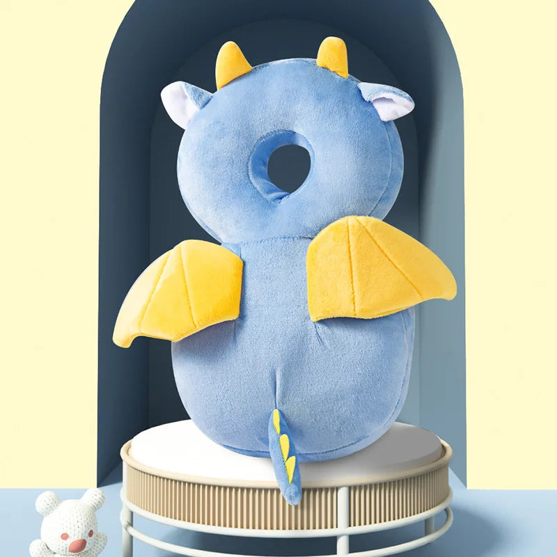 Baby Head Protector Backpack Pillow For Kids 1-3Y Toddler Children Soft PP Cotton Protect The Back Of The Brain Security Pillows