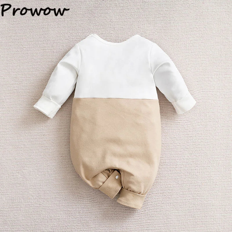 Low Pirce Cheap Clothes Baby Christmas Rompers Red Necktie Gingerbread Jumpsuit For Newborns My First New Year Costume 2026