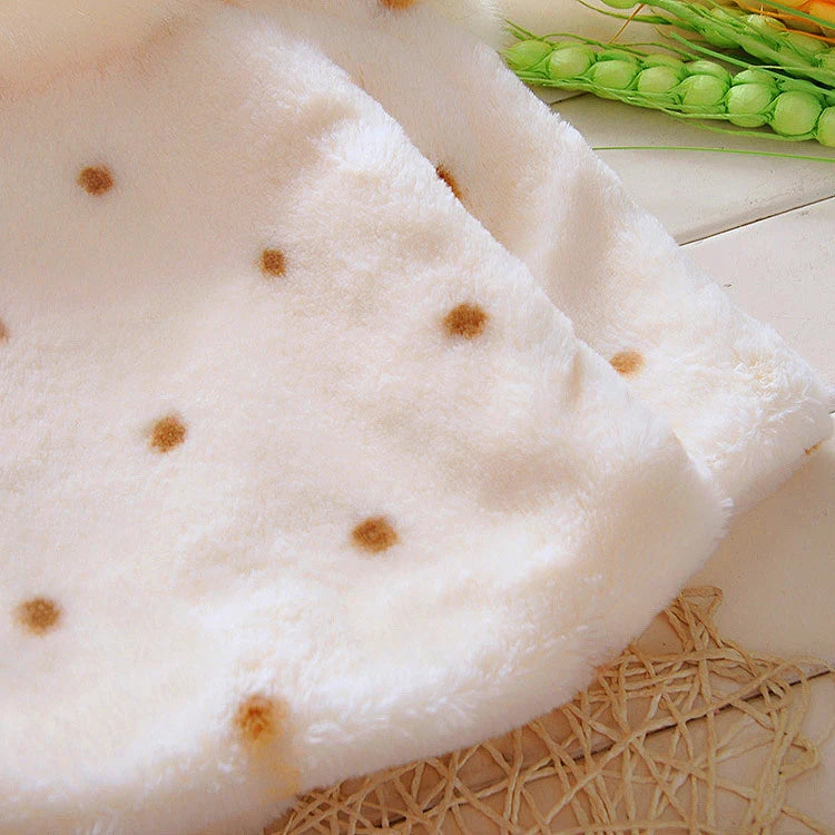 Baby girl clothes 0-3Y winter coat thick warm wool fur coat girl wool sweater coat pearl princess coat Kids Cute Coat Clothes