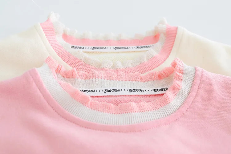 New Spring Autumn Baby Clothes Suit Children Girls Fashion T-Shirt Pants 2Pcs/Set Infant Outfits Toddler Costume Kids Tracksuits