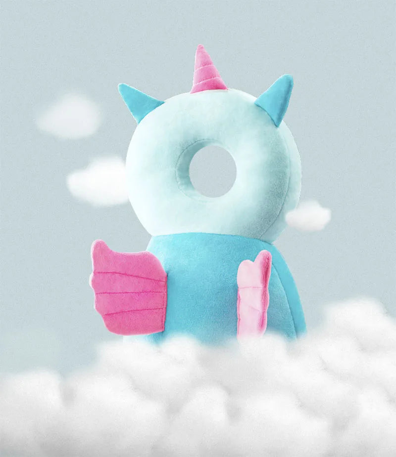 Baby Head Protector Backpack Pillow For Kids 1-3Y Toddler Children Soft PP Cotton Protect The Back Of The Brain Security Pillows