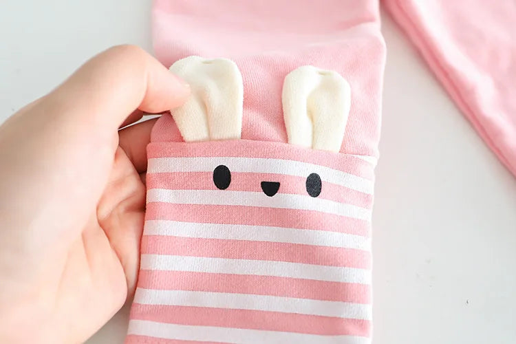 New Spring Autumn Baby Clothes Suit Children Girls Fashion T-Shirt Pants 2Pcs/Set Infant Outfits Toddler Costume Kids Tracksuits