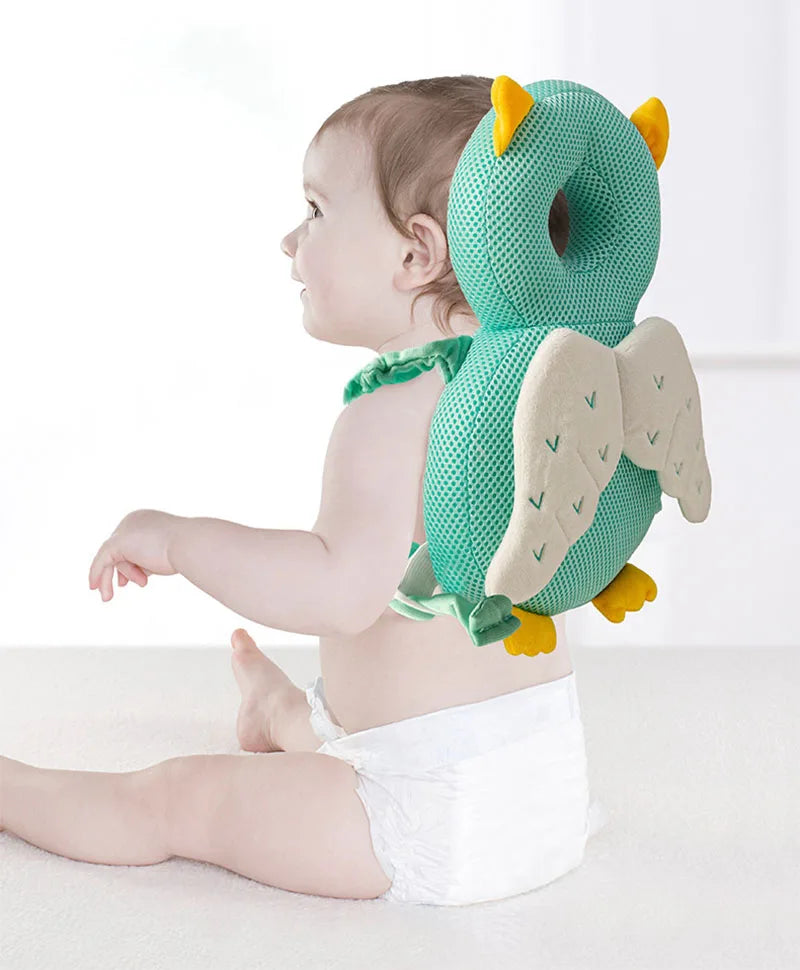 Baby Head Protector Backpack Pillow For Kids 1-3Y Toddler Children Soft PP Cotton Protect The Back Of The Brain Security Pillows